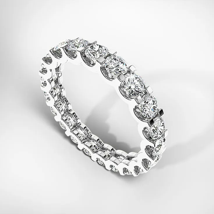 Ring With Diamonds 2.13 tcw. - picture 