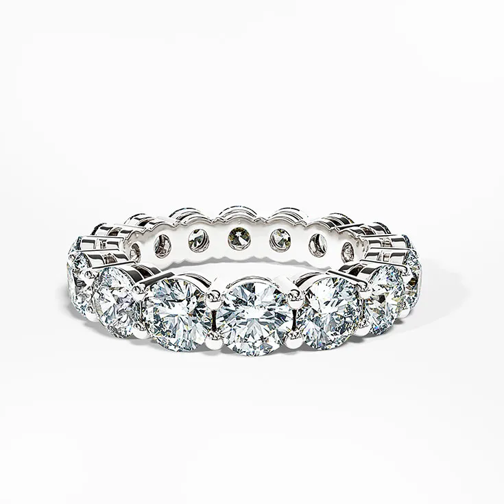 Ring With Diamonds 3.84 tcw.