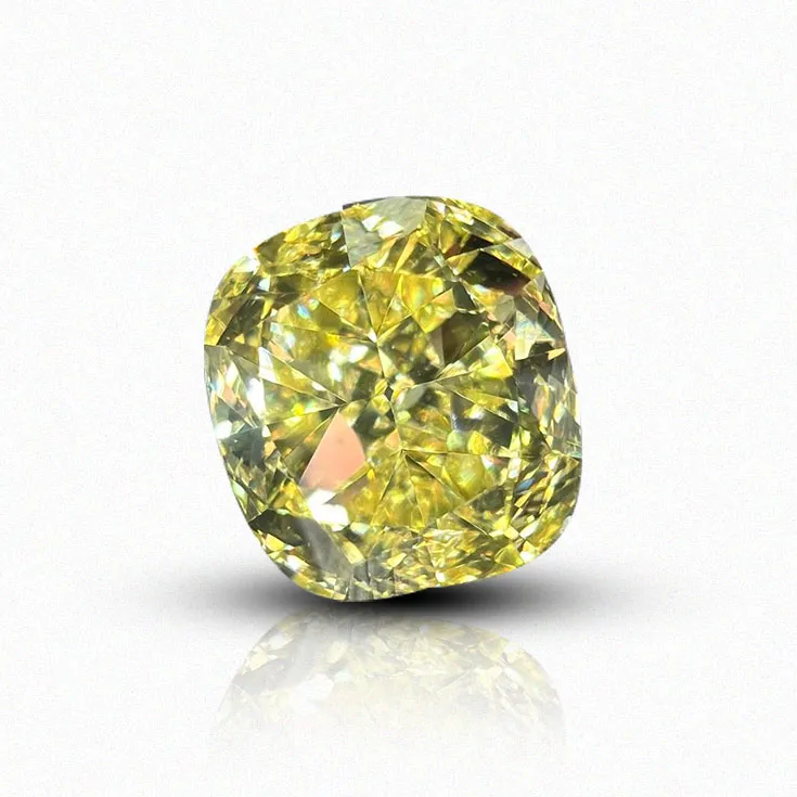 Natural Yellow Diamond 0.84 ct.