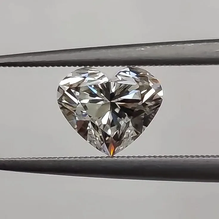Heart Diamond pair 1.01 ct. & 1.01 ct.