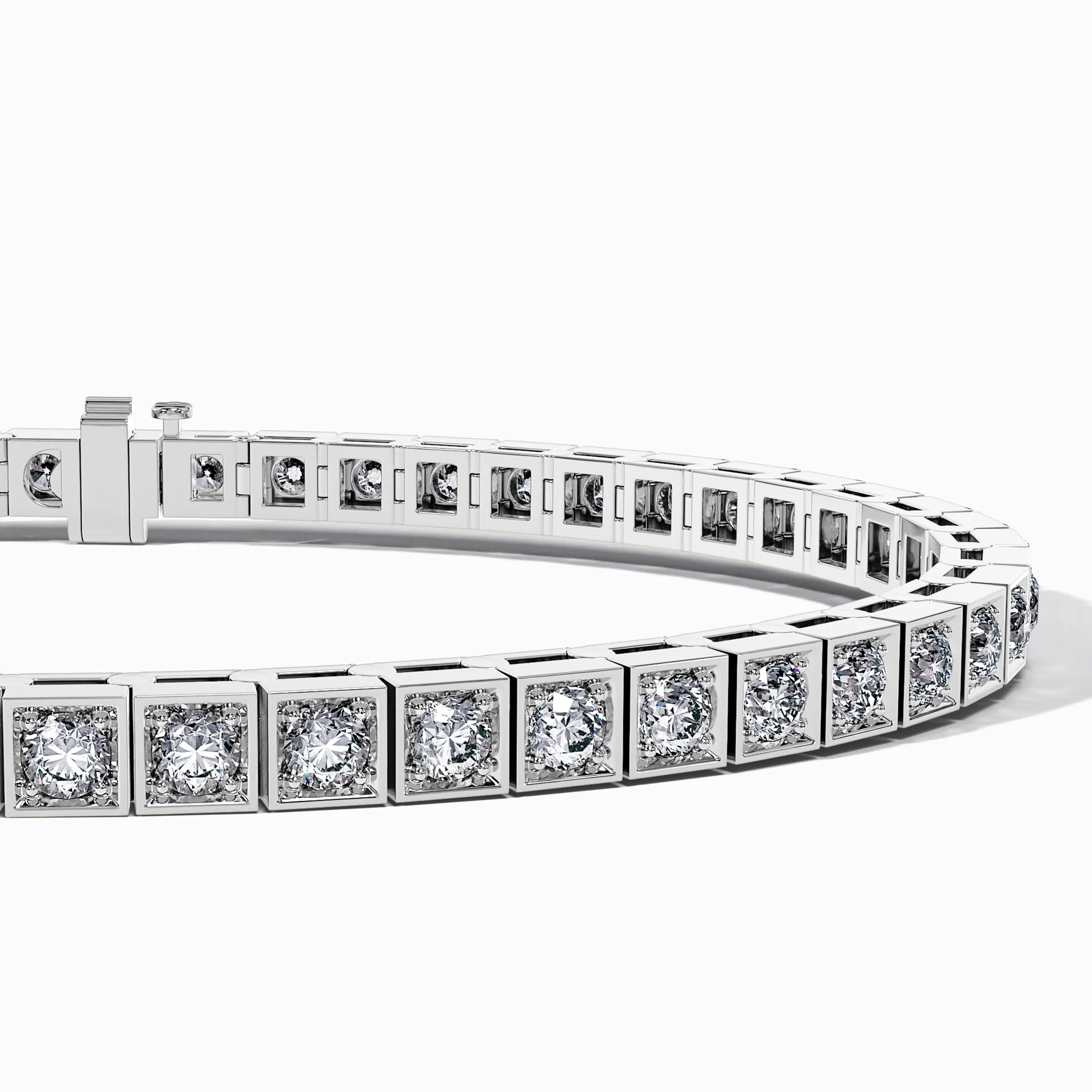Diamond Tennis Bracelet TCW 3.45 ct.