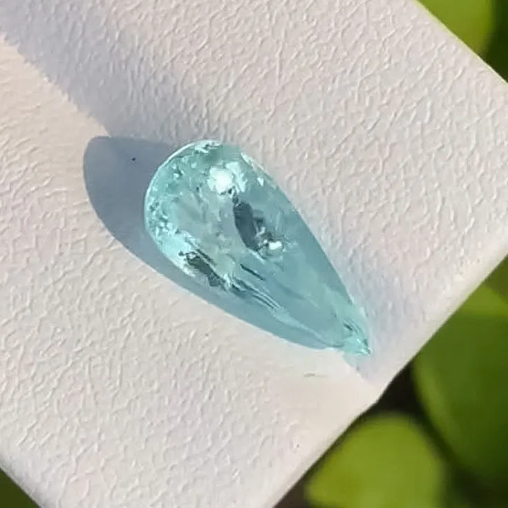 Paraiba in Pear Shape 3.54 ct. - picture 