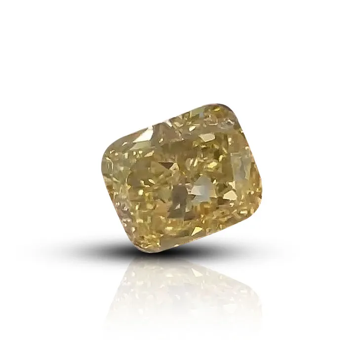 Yellow Cushion Diamond 2.08 ct.