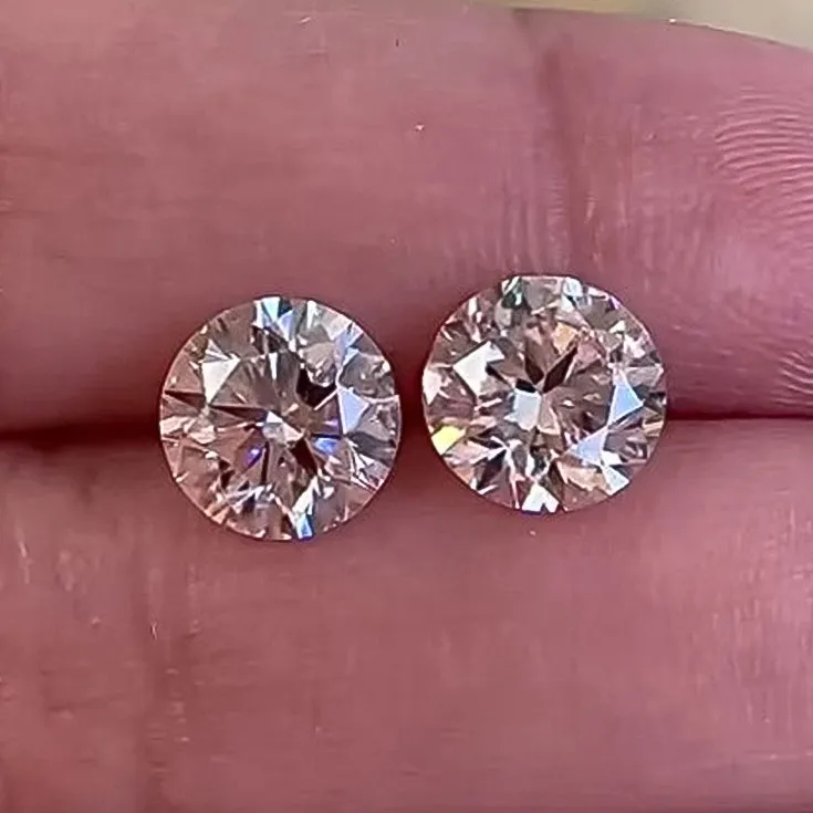 Round Diamond Pair 1 ct. & 1 ct. - picture 