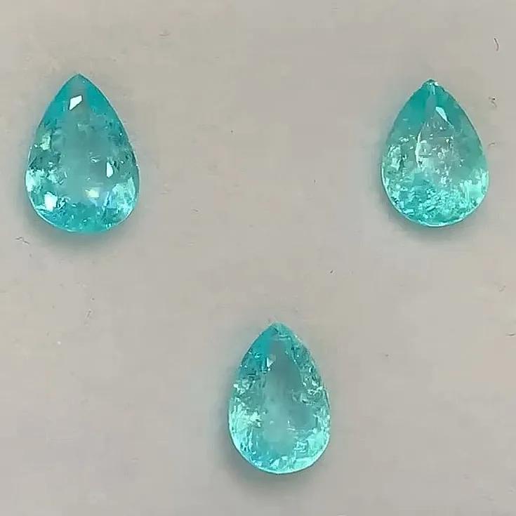 Paraiba Tourmaline Set 7.73 ct. - picture 