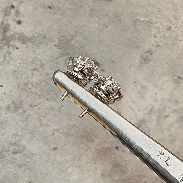 Transformer Earrings with Diamondt 1.1 ct. - picture 