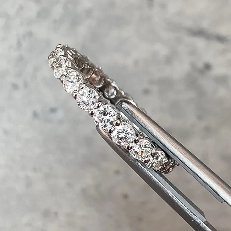 Eternity Ring – 22 Stones, 2.2 Carats Total