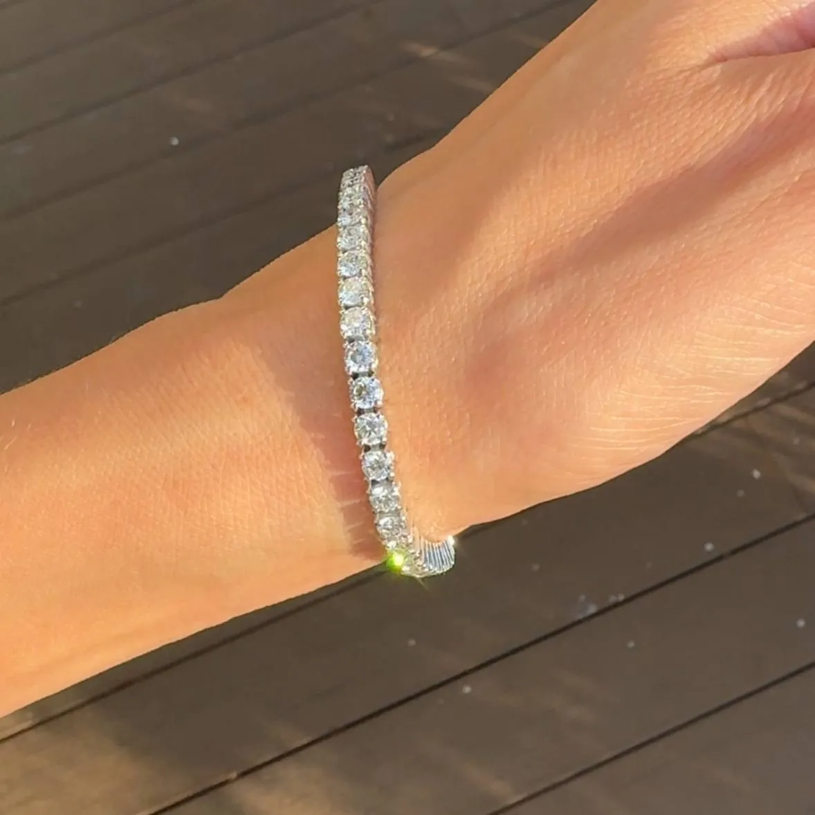 Diamond Tennis Bracelet 6.45 ct.