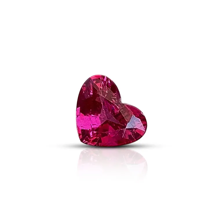 Natural Red Heart Shape Spinel 1 ct.