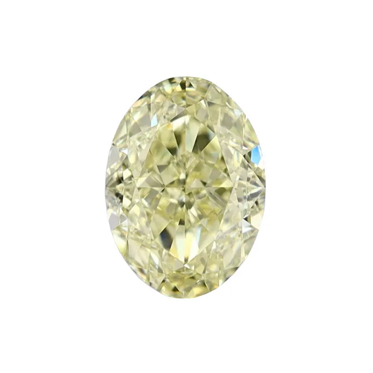 Natural Fancy Light Yellow Diamond 0.75 ct. 