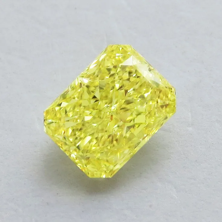 Natural Fancy Intense Yellow Diamond 1.01 ct.