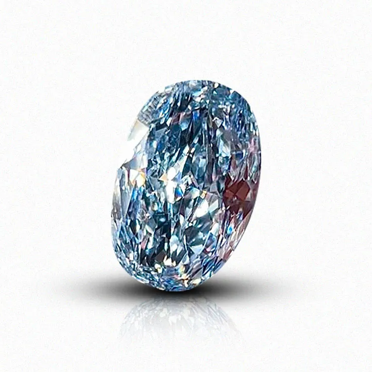 Natural Blue Diamond 0.51 ct.