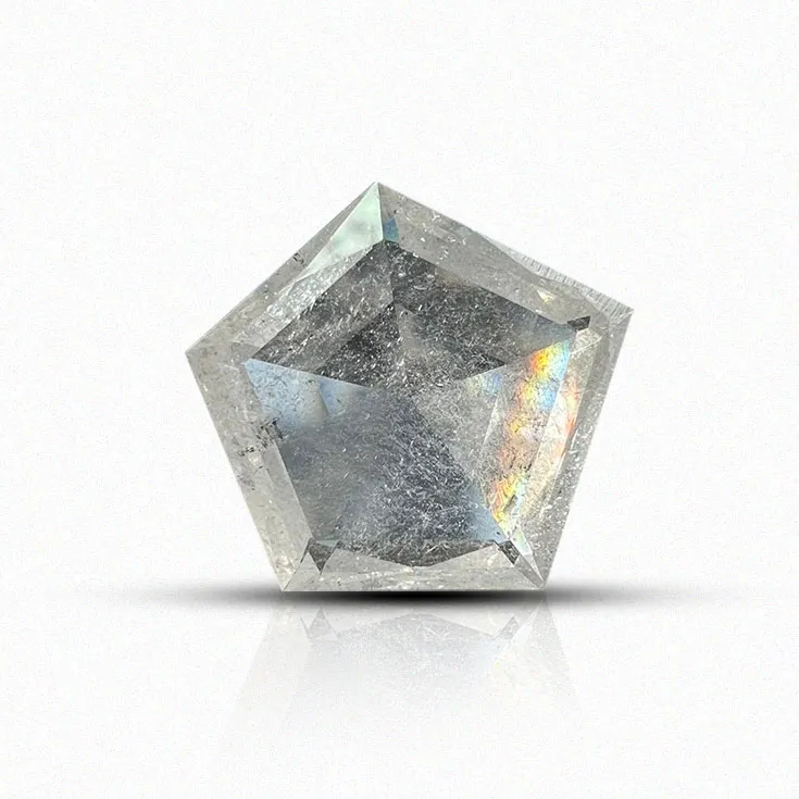 Natural Gray Diamond 4.39 ct.