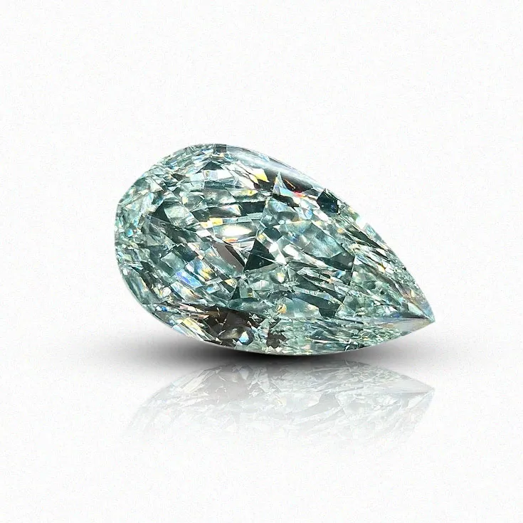 Natural Green Diamond 0.92 ct.