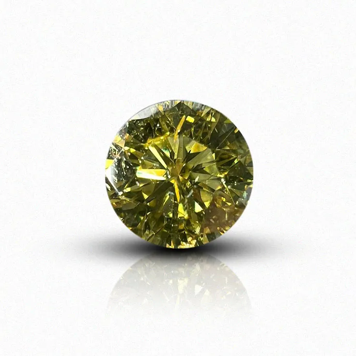 Natural Yellow Diamond 0.57 ct.