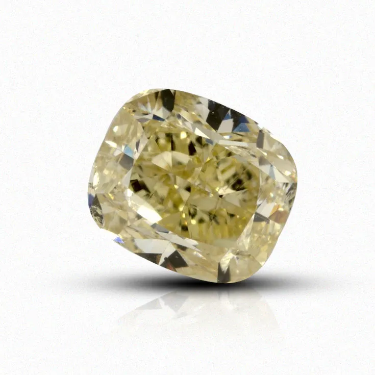 Natural Yellow Diamond 0.90 ct.