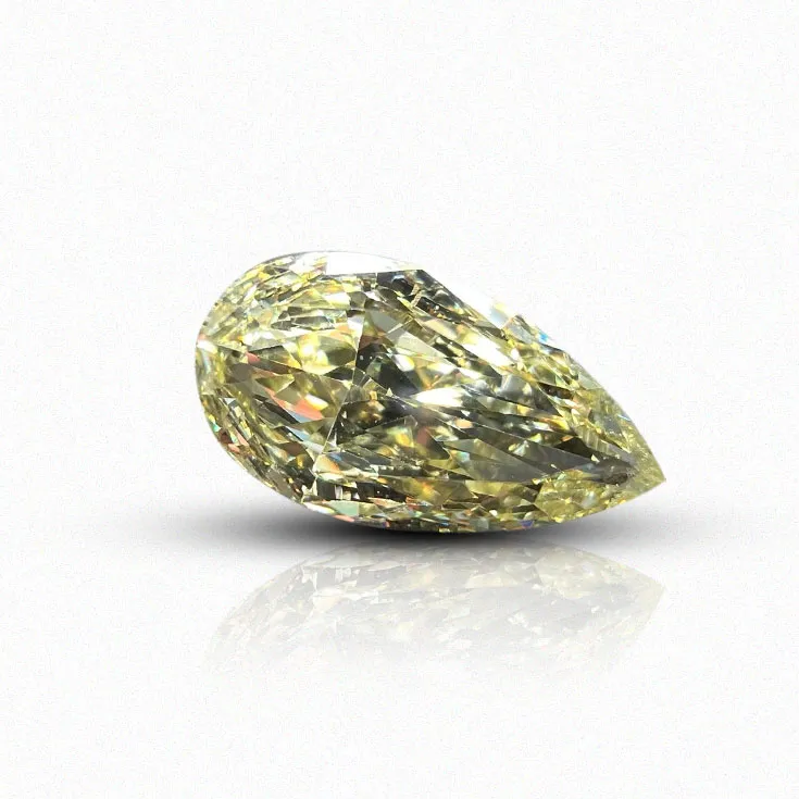 Natural YZ Color Diamond 0.74 ct.