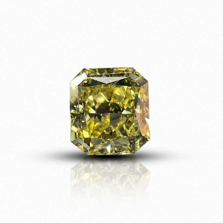 Natural Yellow Diamond 0.42 ct.