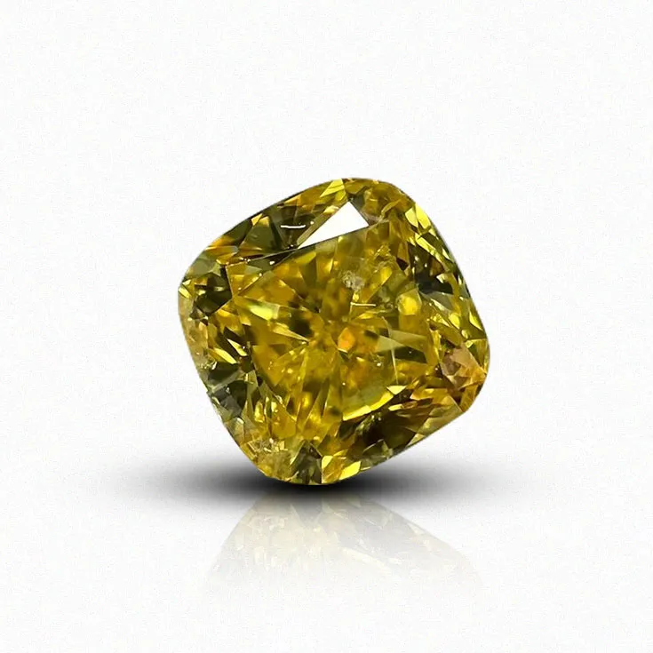 Natural Yellow Diamond 0.26 ct.