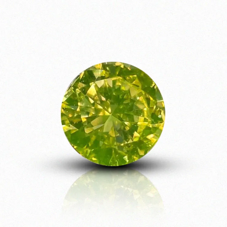 Natural Green-Yellow Diamond 0.15 ct.