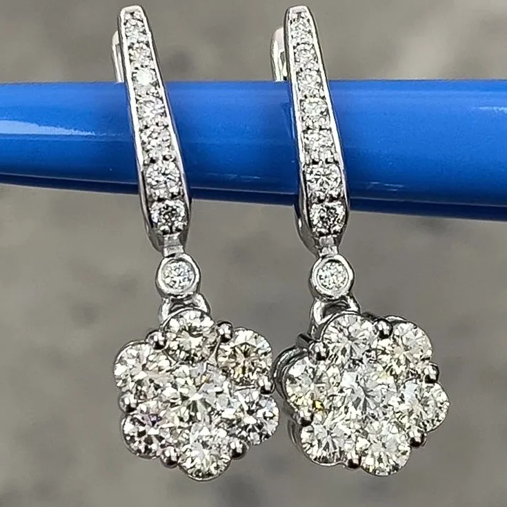 Diamond Earrings 1.20 ct.