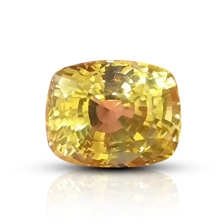 Unheated Sapphire Golden Canary 14.20 ct.