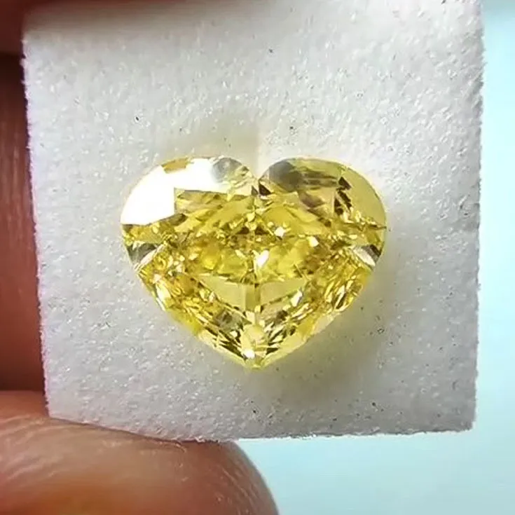 Natural Fancy Intense Yellow Diamond 2 ct.
