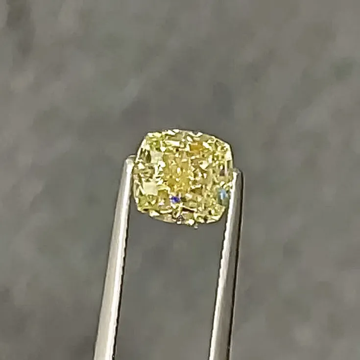 Natural Y to Z Diamond Cushion Shape 4.17 ct.