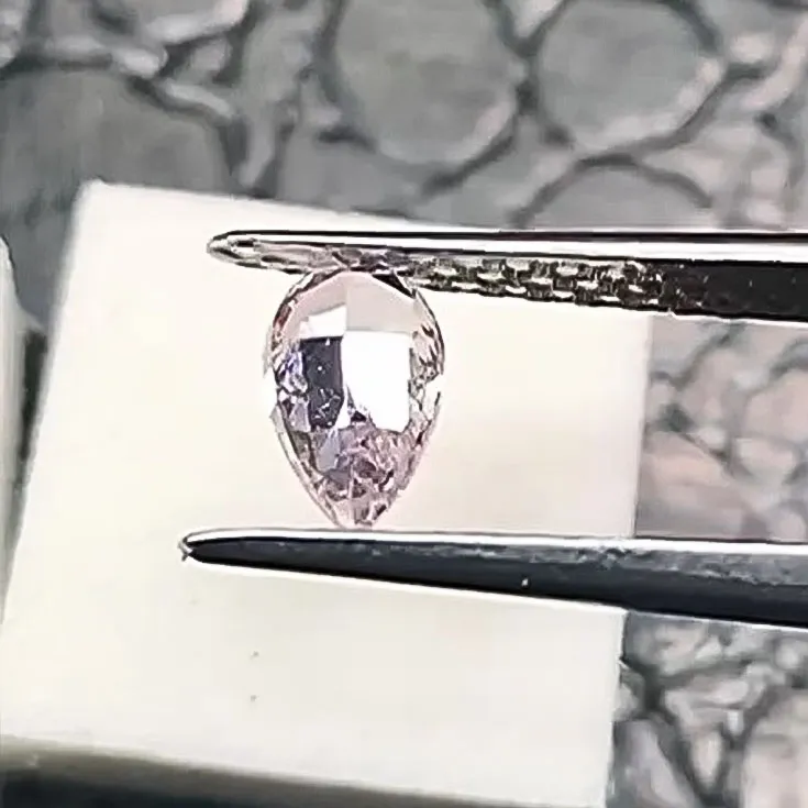 Light Pink Pear Diamond 1.51 ct. - picture 
