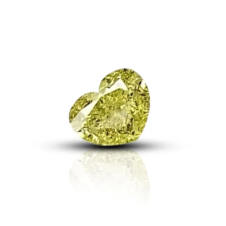 Fancy Yellow Diamond Heart Shape 2.02 ct.