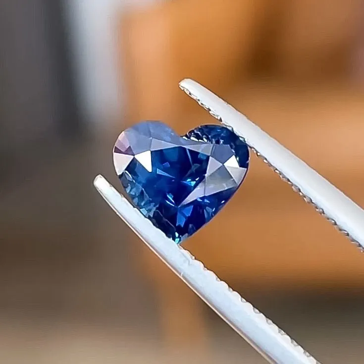 Blue Teal Sapphire 1.46 ct. - picture 