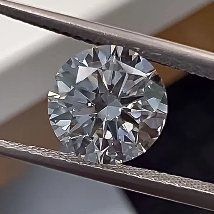 K Diamond in Round Shape 2.03 ct. - picture 